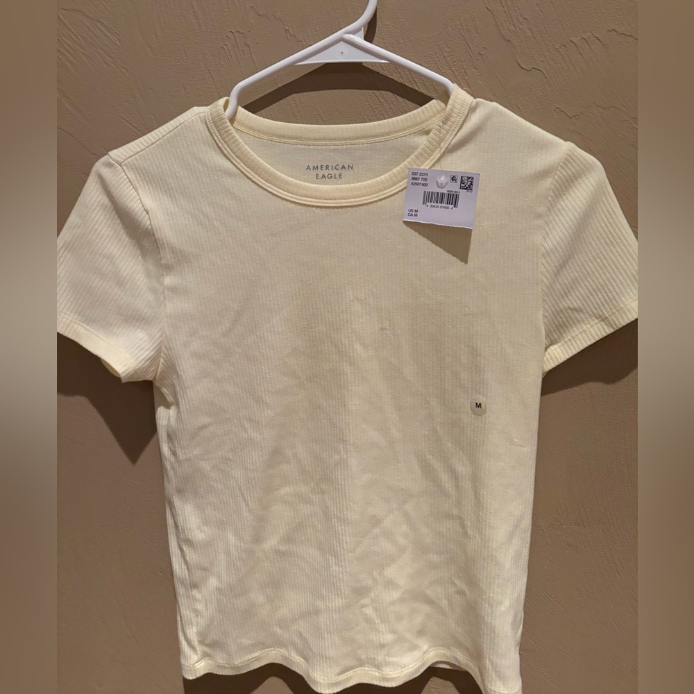 American Eagle Ribbed Tee
